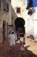 Willard Leroy Metcalf - Street Scene Tangiers